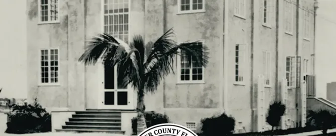 Bank of Everglades Building Centennial Banner Sponsored by Patty huff