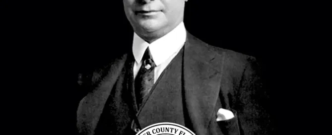 Barron Collier Centennial Banner sponsored by Dana and Barron Collier, III