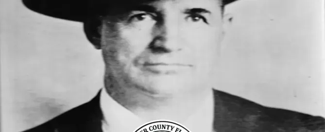 Sheriff Maynard Centennial Banner Sponsored by Captain Morgan’s Seafood Grill