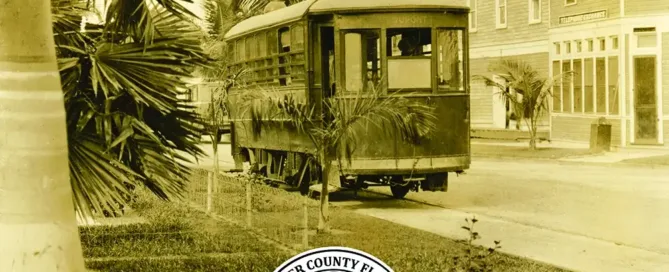 Streetcar Centennial Banner Sponsored by Jenny and Kermit Sutton