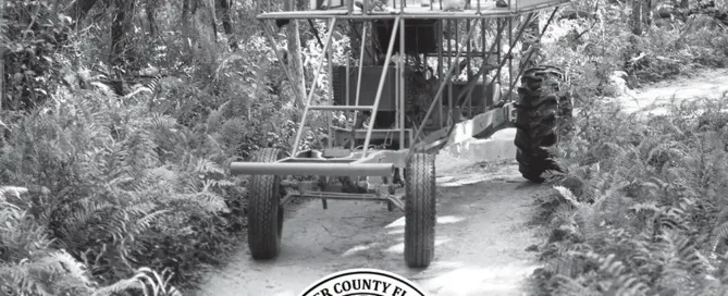 Swamp Buggy Centennial Banner Sponsored by Captain Steve’s Swamp Buggy Adventures