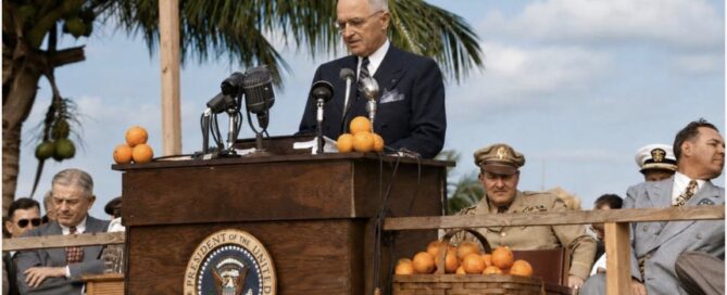 President Truman at the Dedication of the ENP